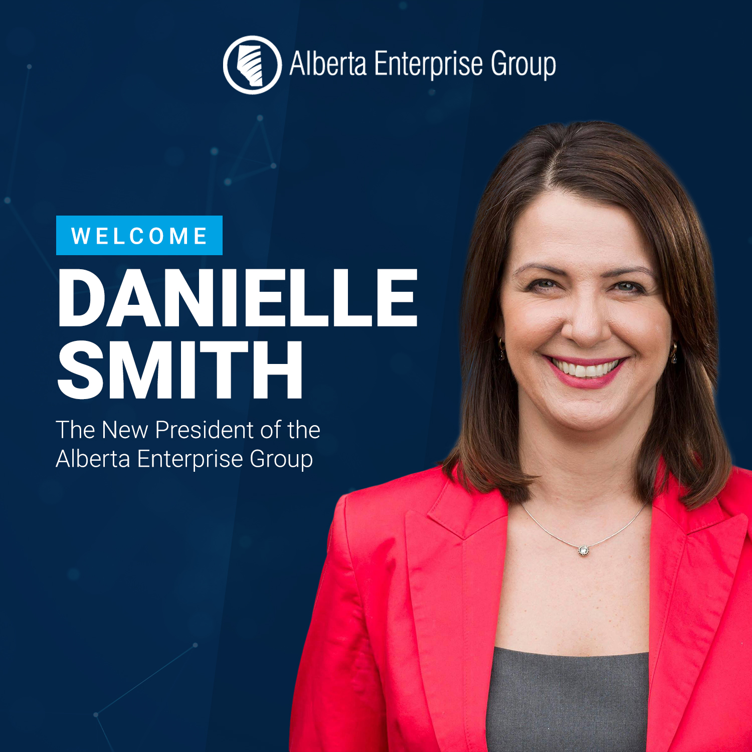 Press Release AEG Appoints Danielle Smith President Alberta