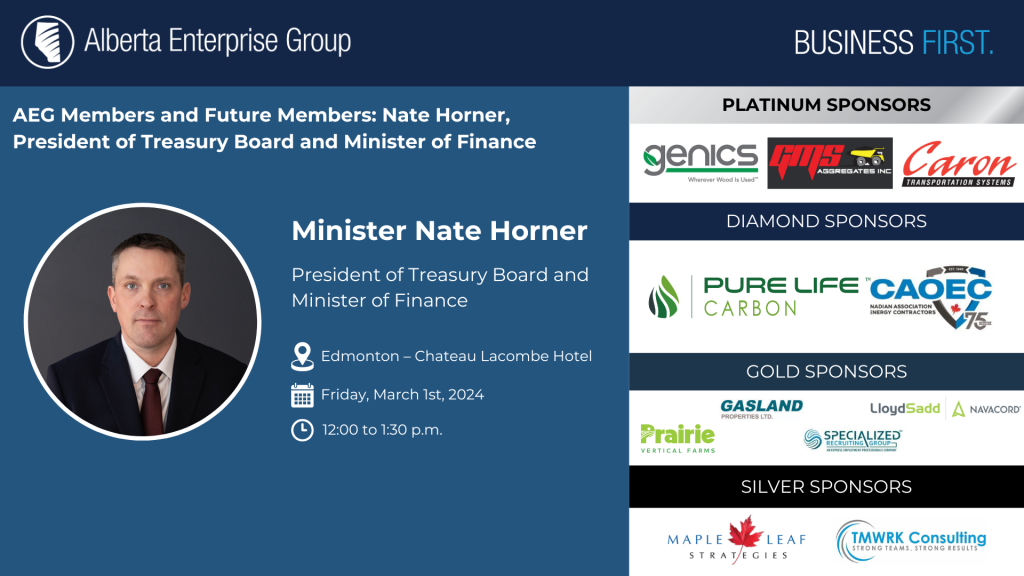Nate Horner, Minister of Finance