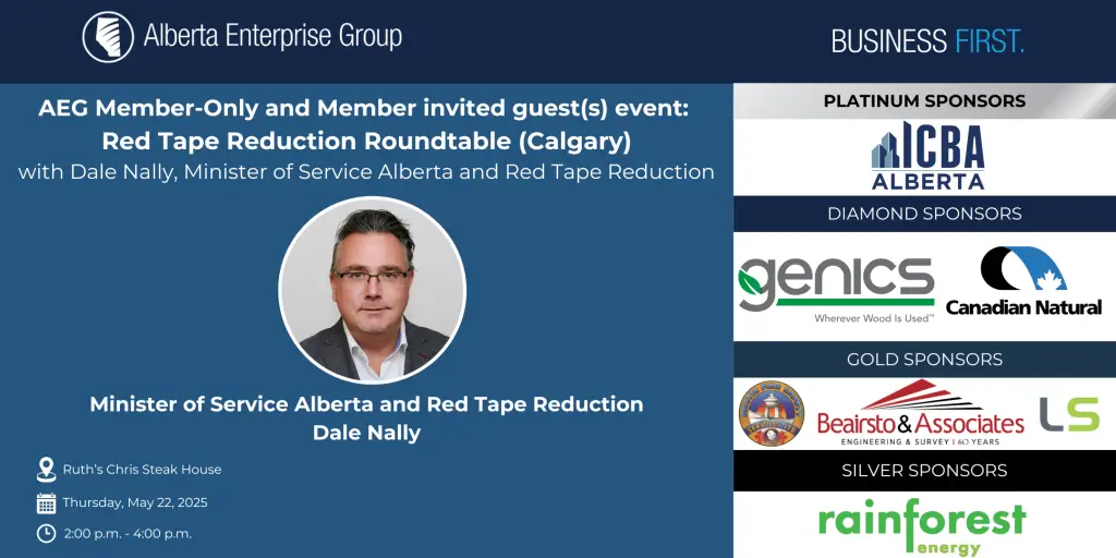 May 22 Minister Dale Nally Calgary event
