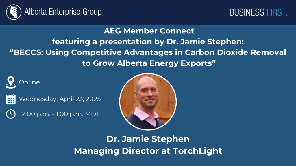 BECCS: Using Competitive Advantages in Carbon Dioxide Removal to Grow Alberta Energy Exports